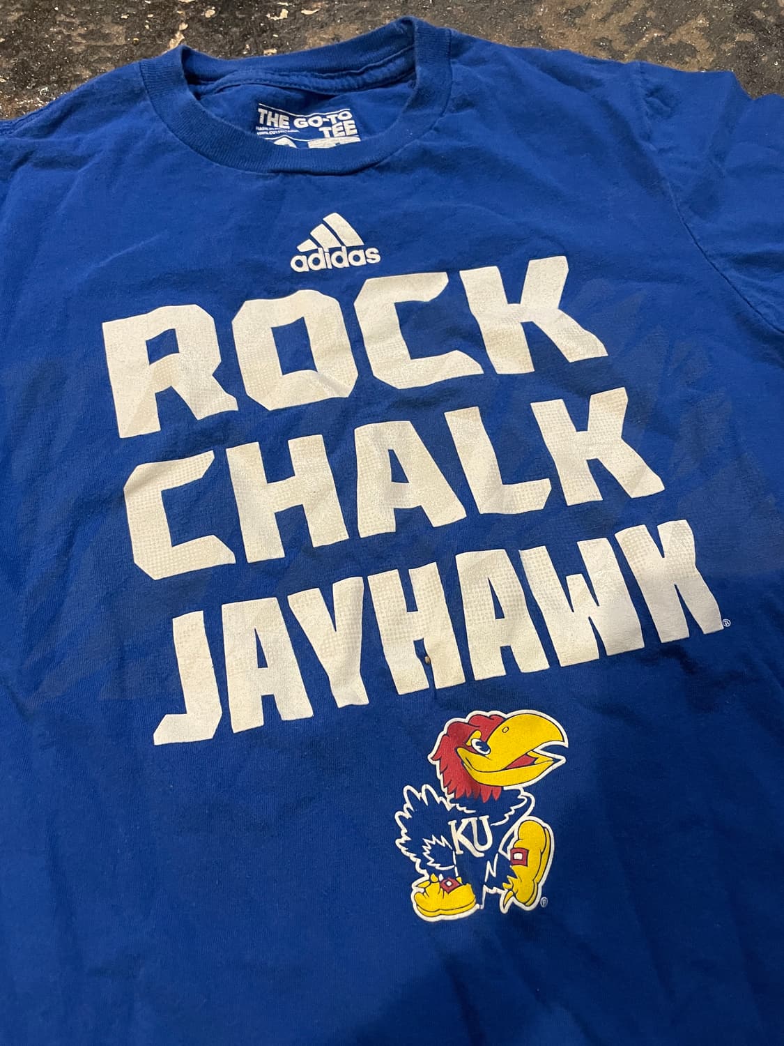 아디다스 rock chalk jayhawk 티셔츠 상품이미지2