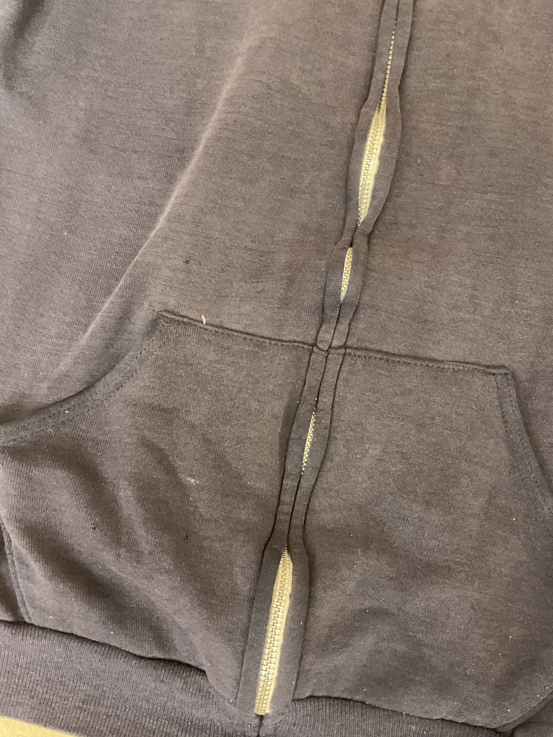 70s russell zip up hoodie 상품이미지6