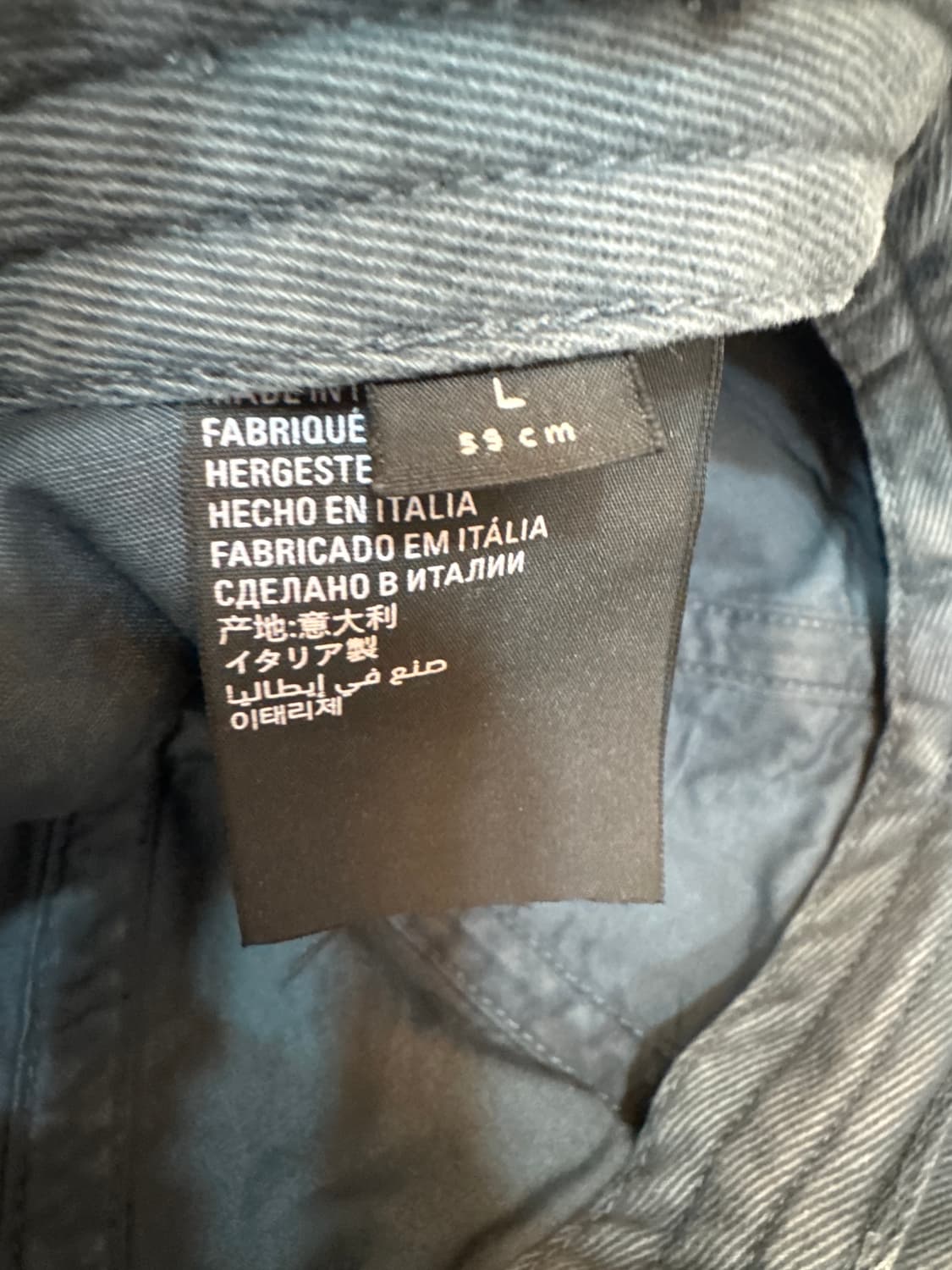 발렌시아가 빈티지 워싱자수 볼캡  상품이미지3