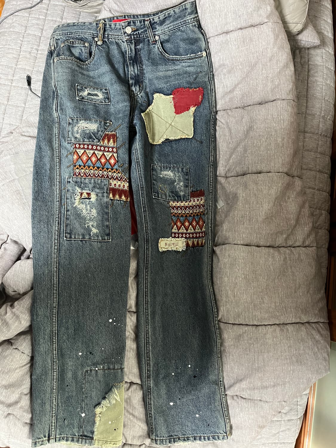 쿠스너프 kusneuf 패치 데님진 1 상품이미지2