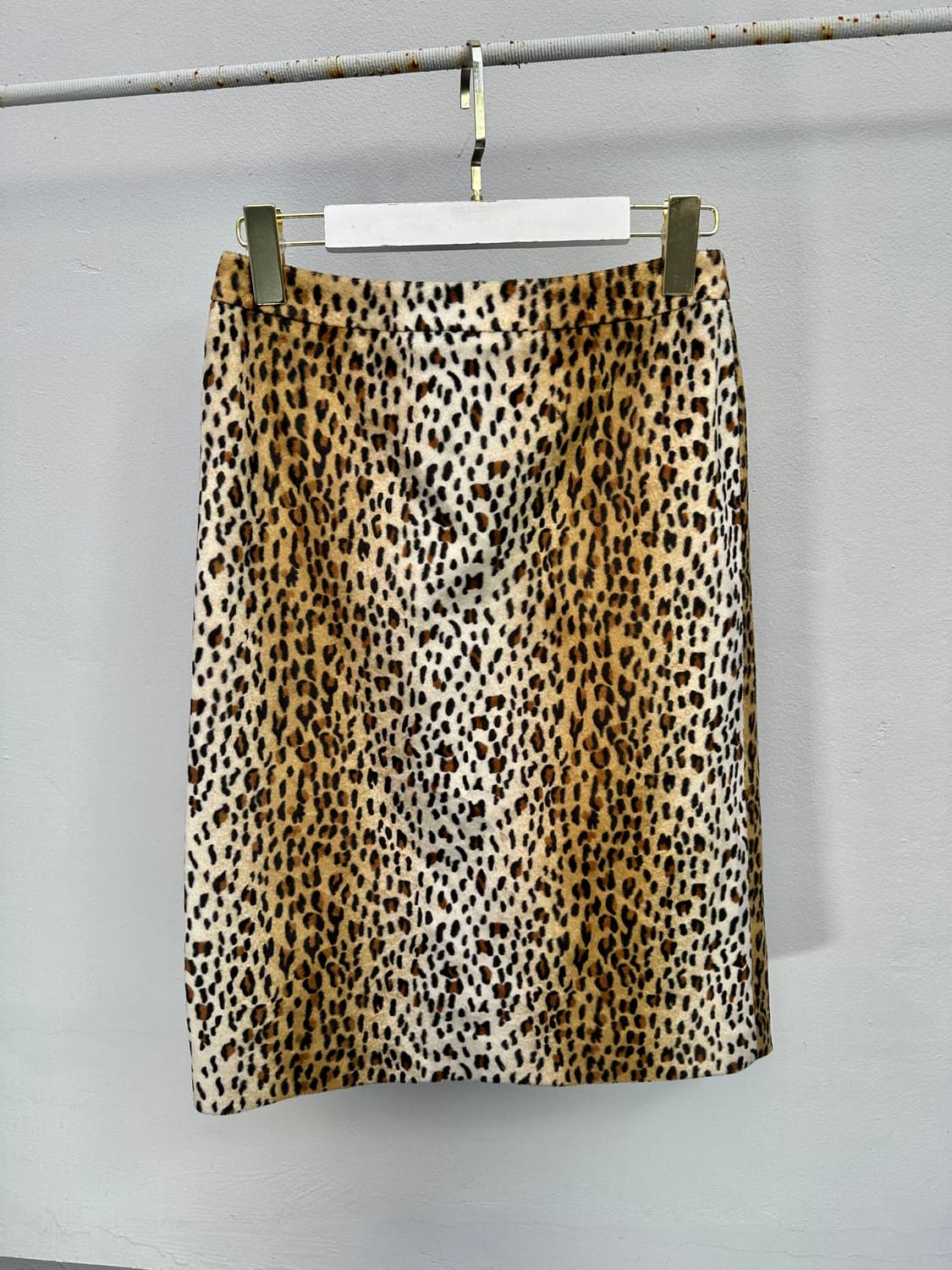 호피 퍼 스커트 상품이미지4