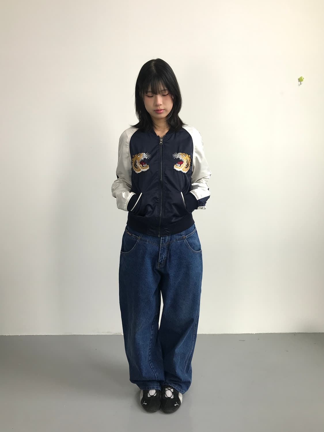 Vintage Tiger Embroidered Sukajan Jacket 상품이미지2