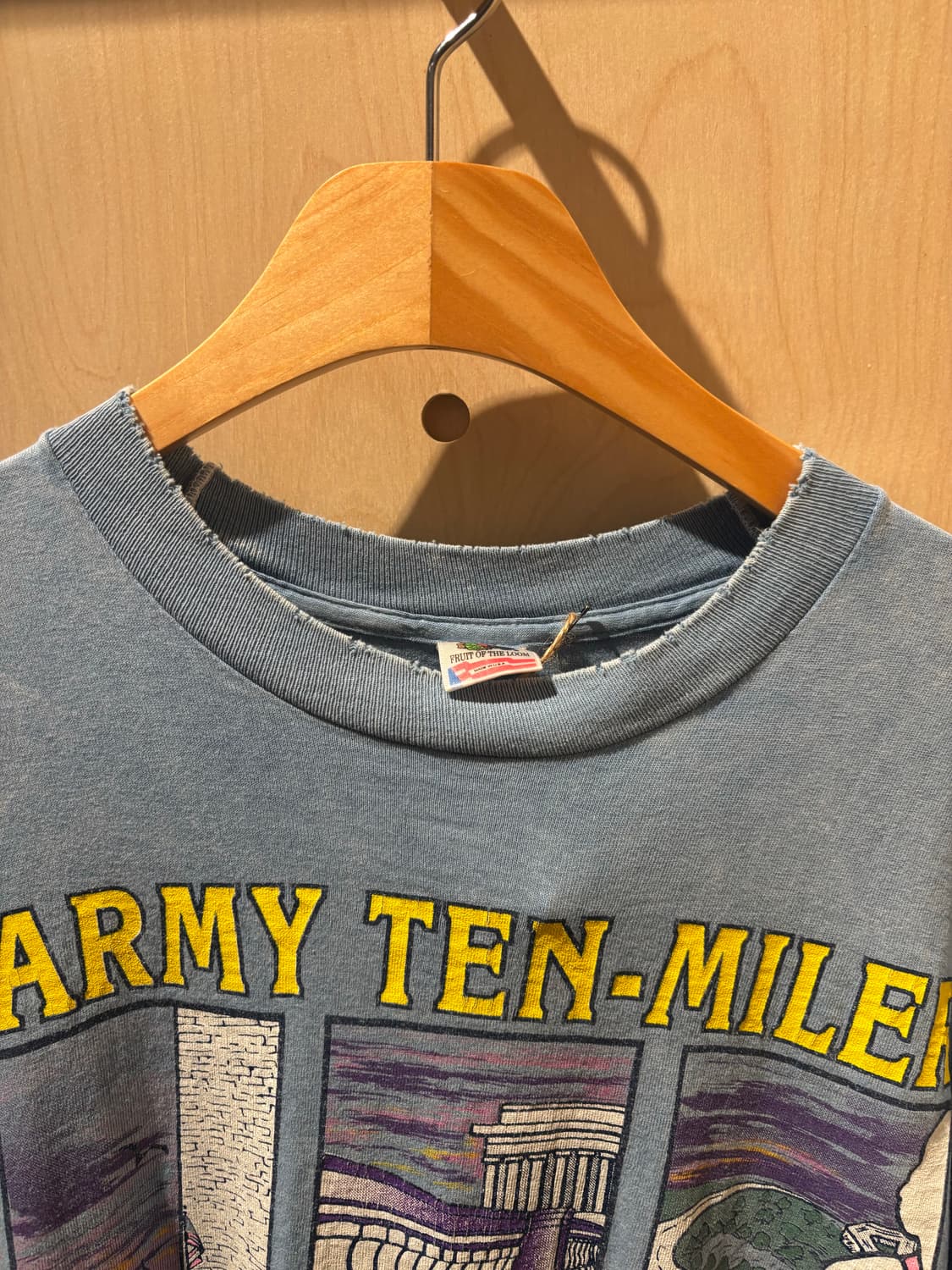 1993’s 아미 텐밀러 마라톤 기념 티셔츠 상품이미지6