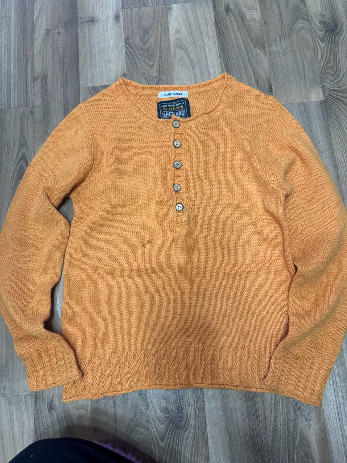 오렌지 빈티지 니트 상품이미지1