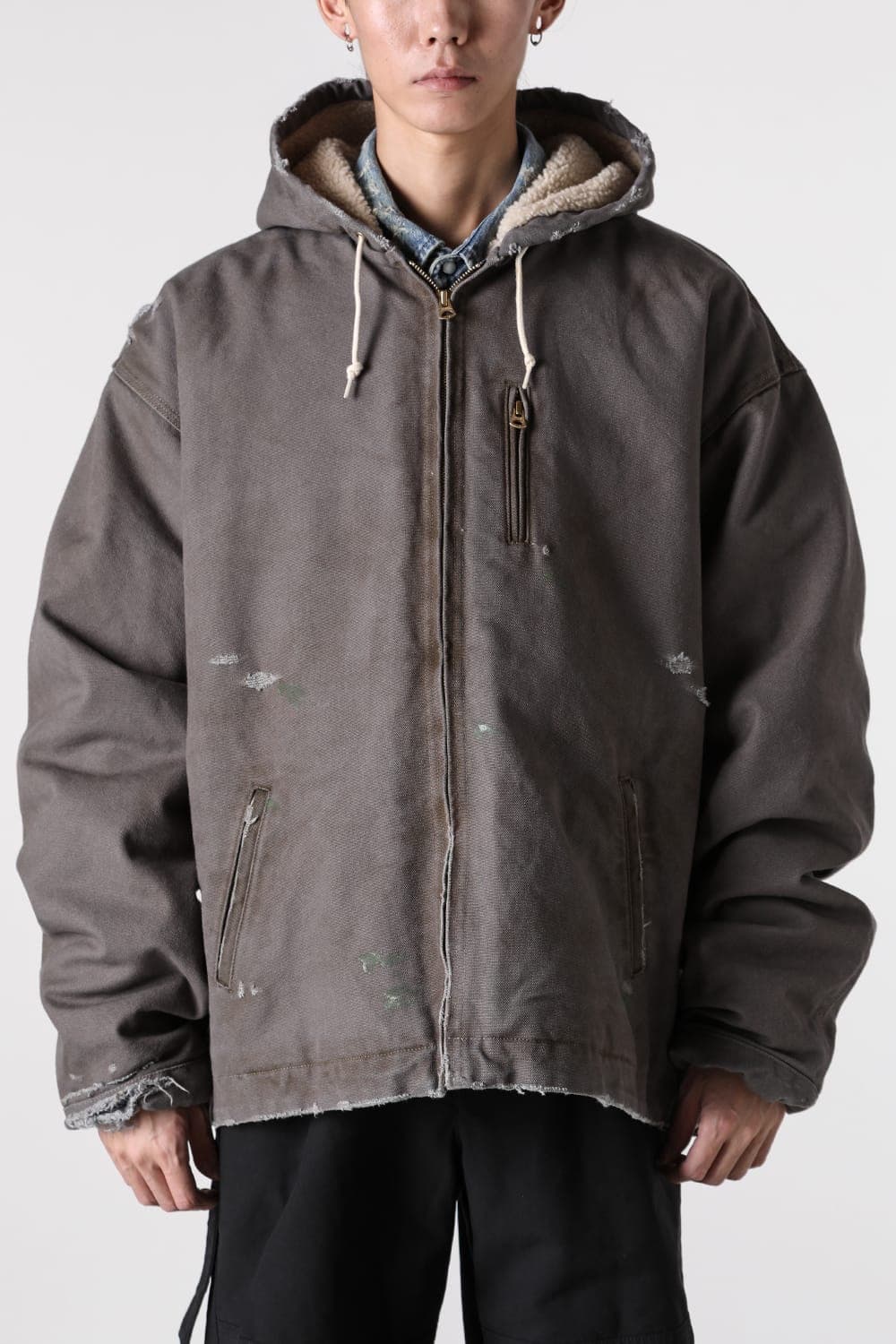 카미야 덕 보로 자켓 S 상품이미지1