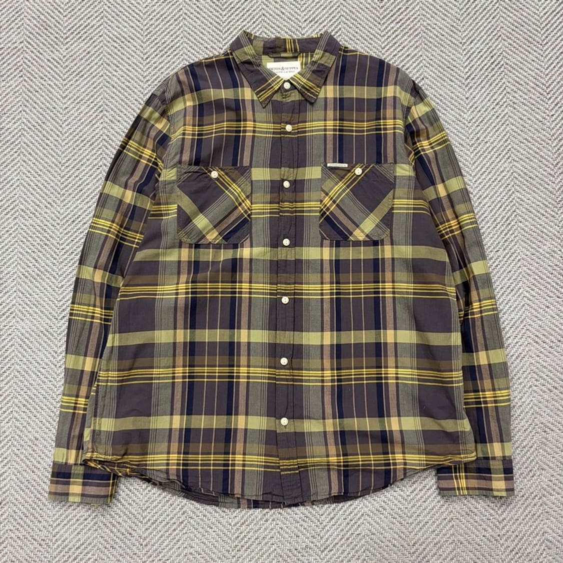 랄프로랜 데님서플라이 체크 셔츠 v1990 상품이미지1