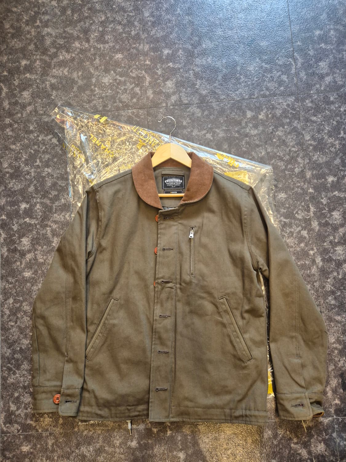 프리즘웍스 코듀로이 워크 덱 자켓 상품이미지1