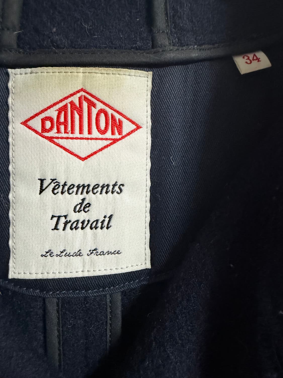 단톤 후드 울자켓 상품이미지3