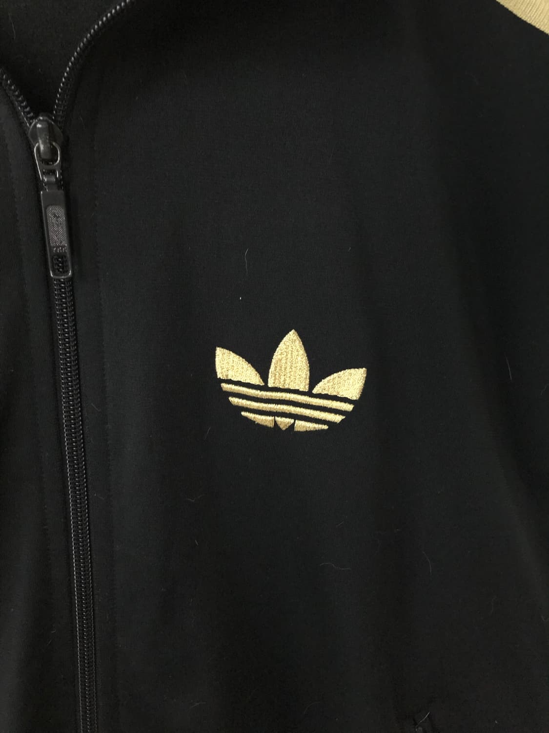 아디다스 구 파이어버드 블랙 골드 트랙탑 져지 상품이미지3