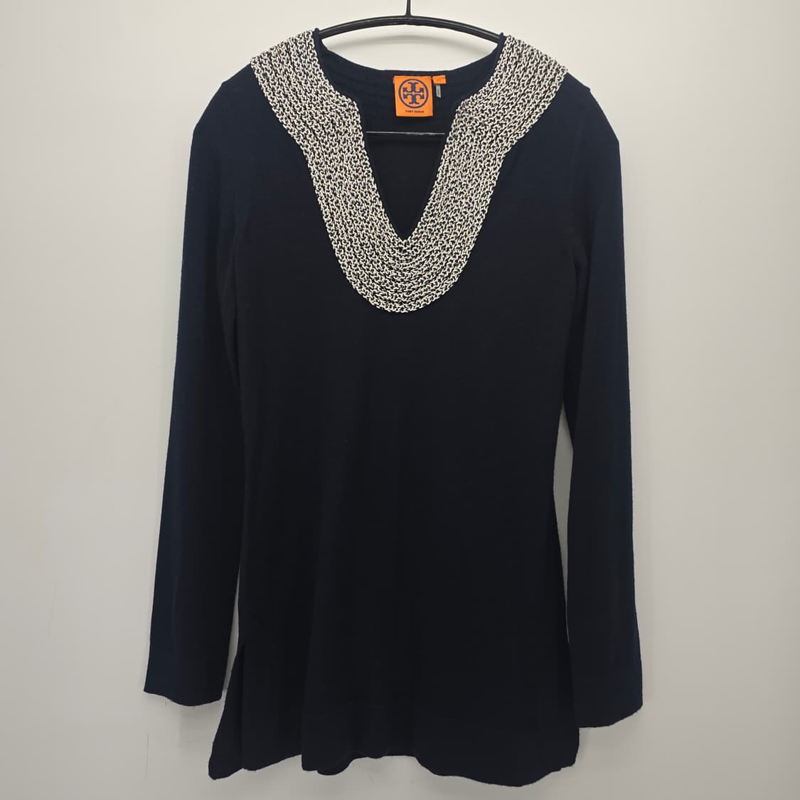 토리버치 네이비 장식 니트 XS 상품이미지1