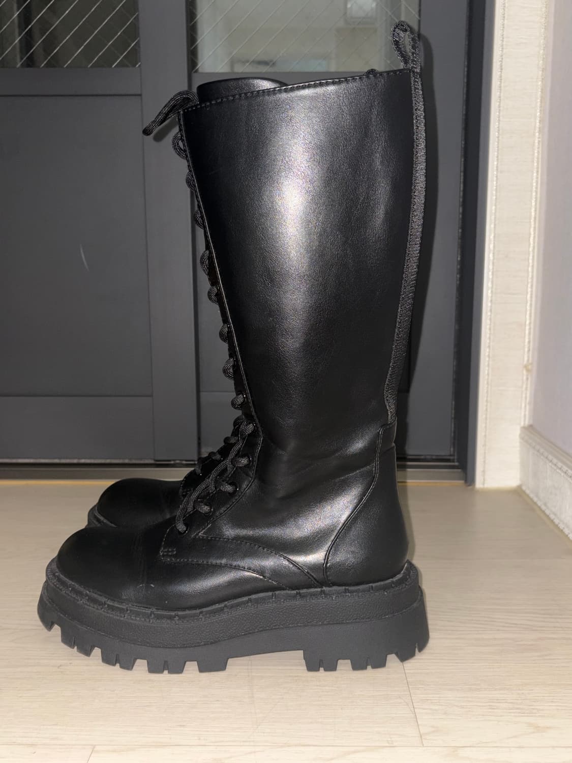 자라 레이스업 부츠 37 상품이미지6