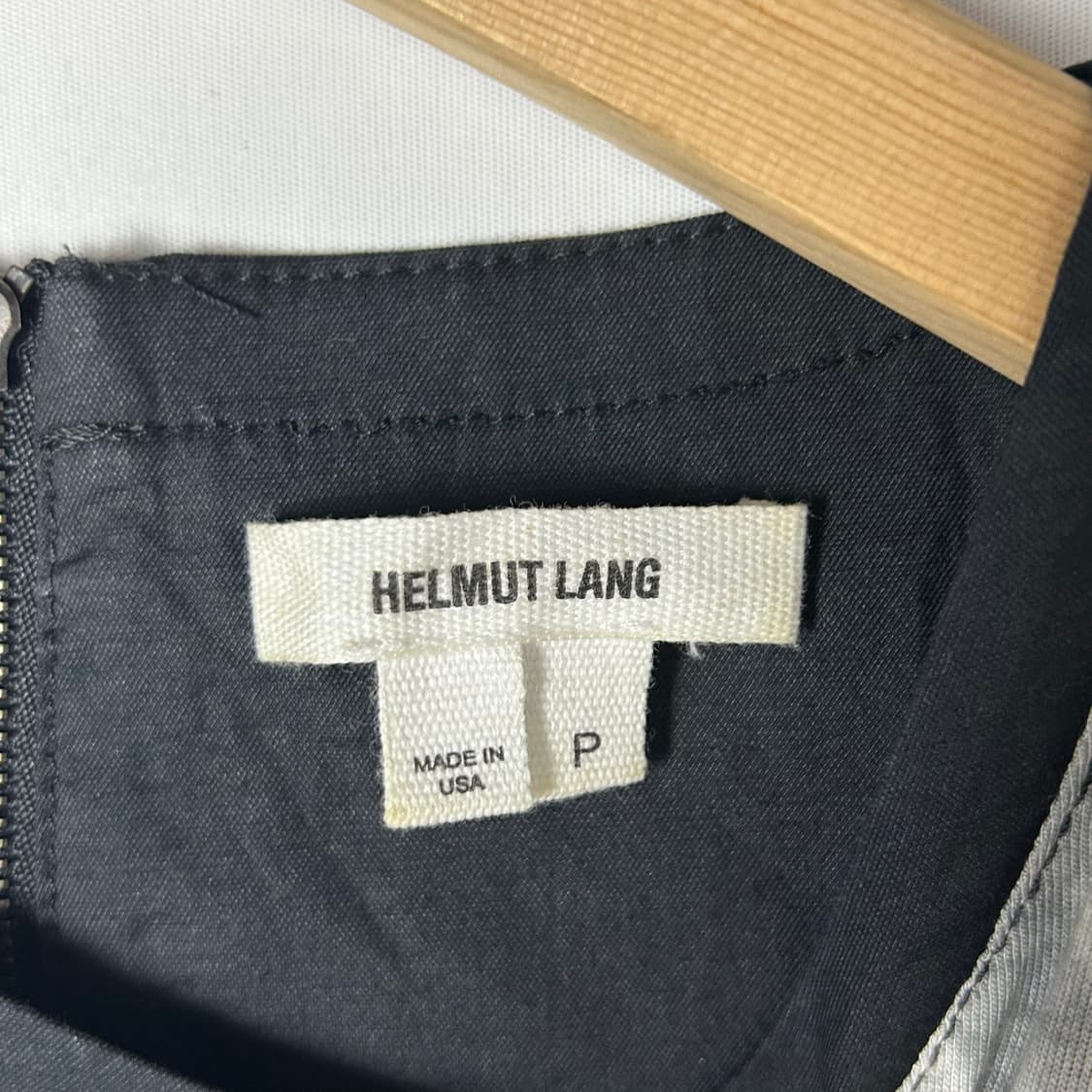[HELMUT LANG] 헬무트랭 투톤 패치워크 하프 티셔츠 상품이미지5