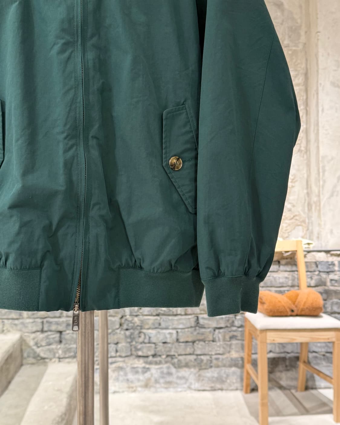 바라쿠타 G9 레이싱 그린 해링턴 자켓 상품이미지5