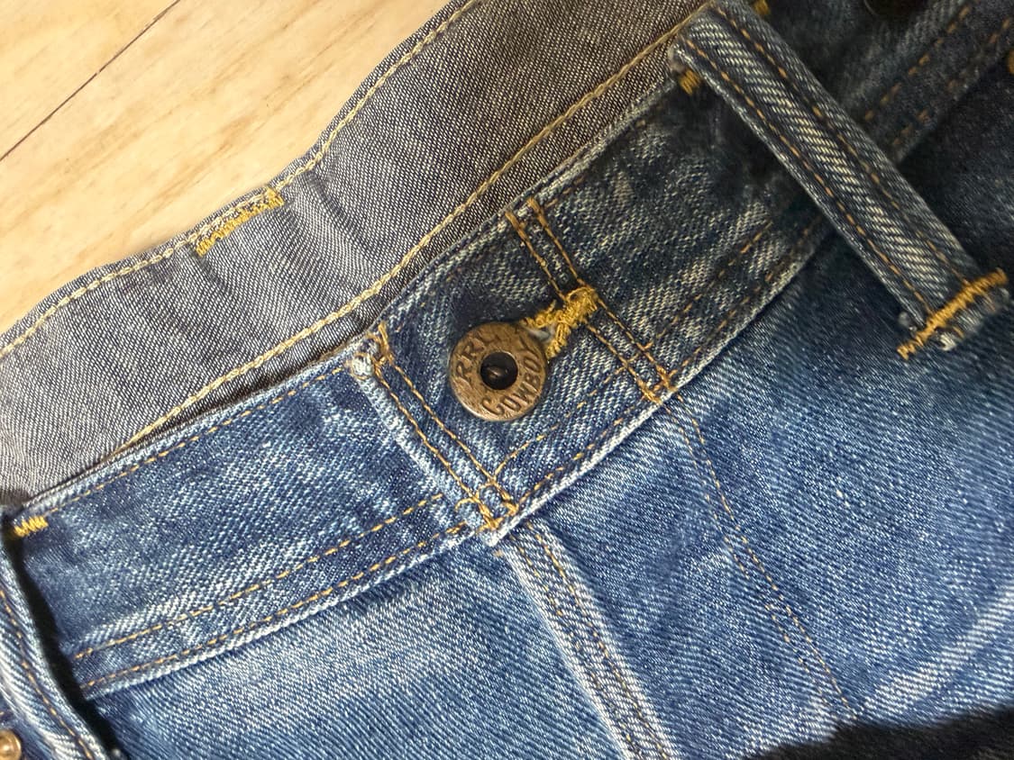 RRL(더블알엘) 파이브포켓 풀러턴 리페어 진 38x32 상품이미지2