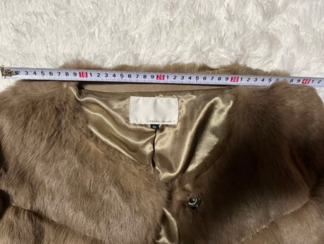 Le Ciel Bleu 토끼털 롱자켓 상품이미지10