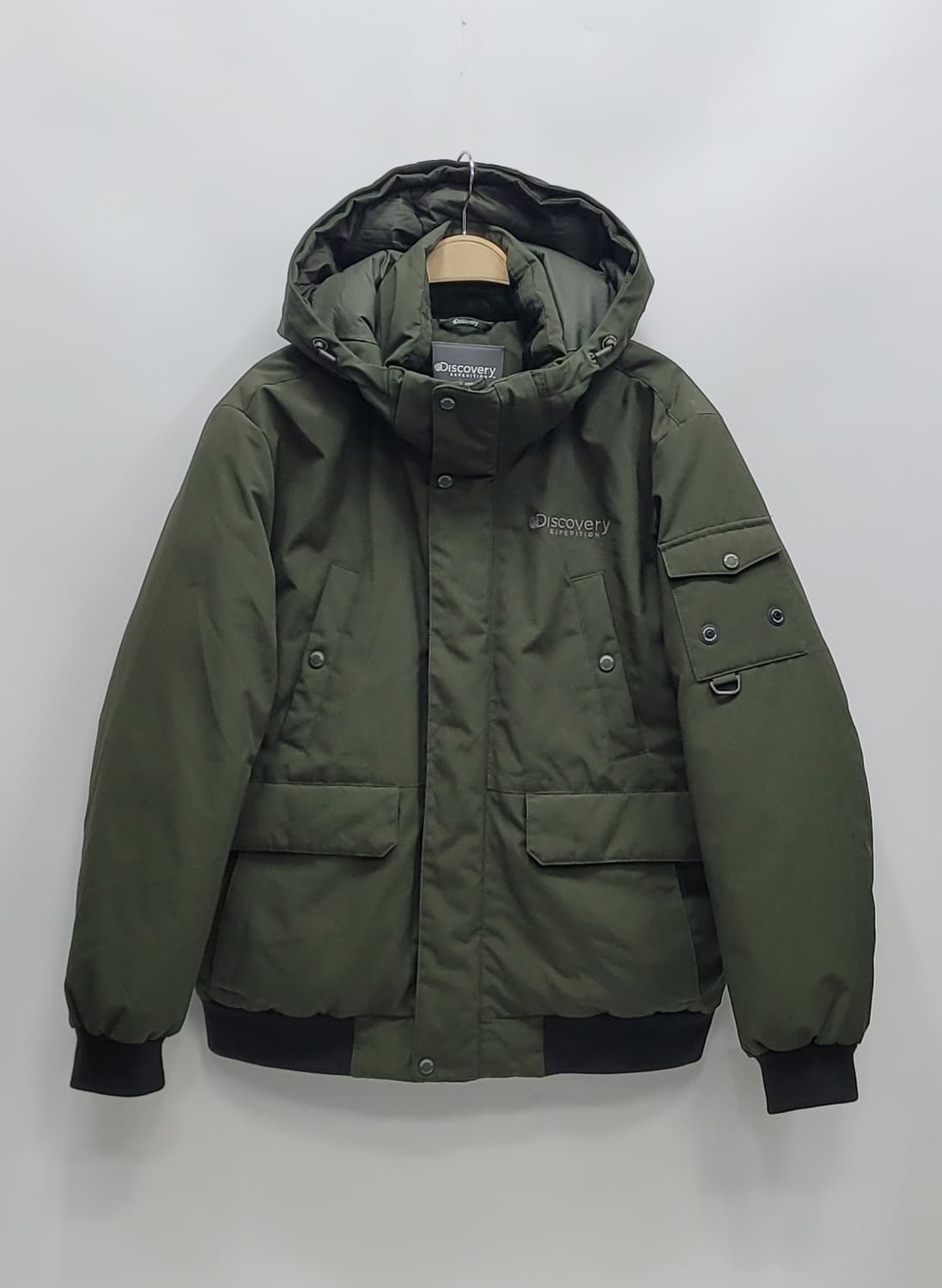 디스커버리 익스페디션 21FW 마운틴쿡 RDS 다운 패딩/남 100 카키 상품이미지1