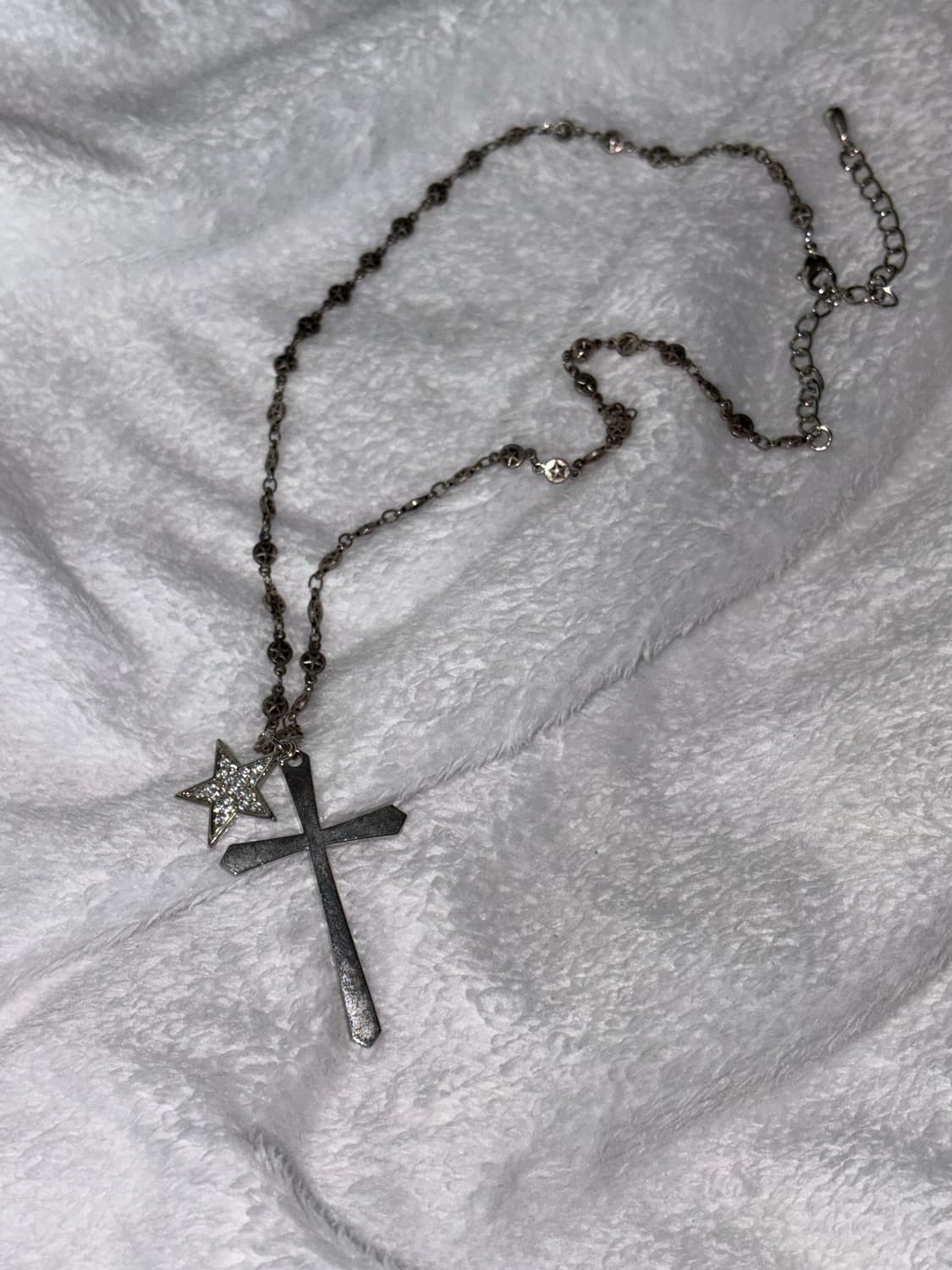 십자가 빈티지 펑크 목걸이 상품이미지1