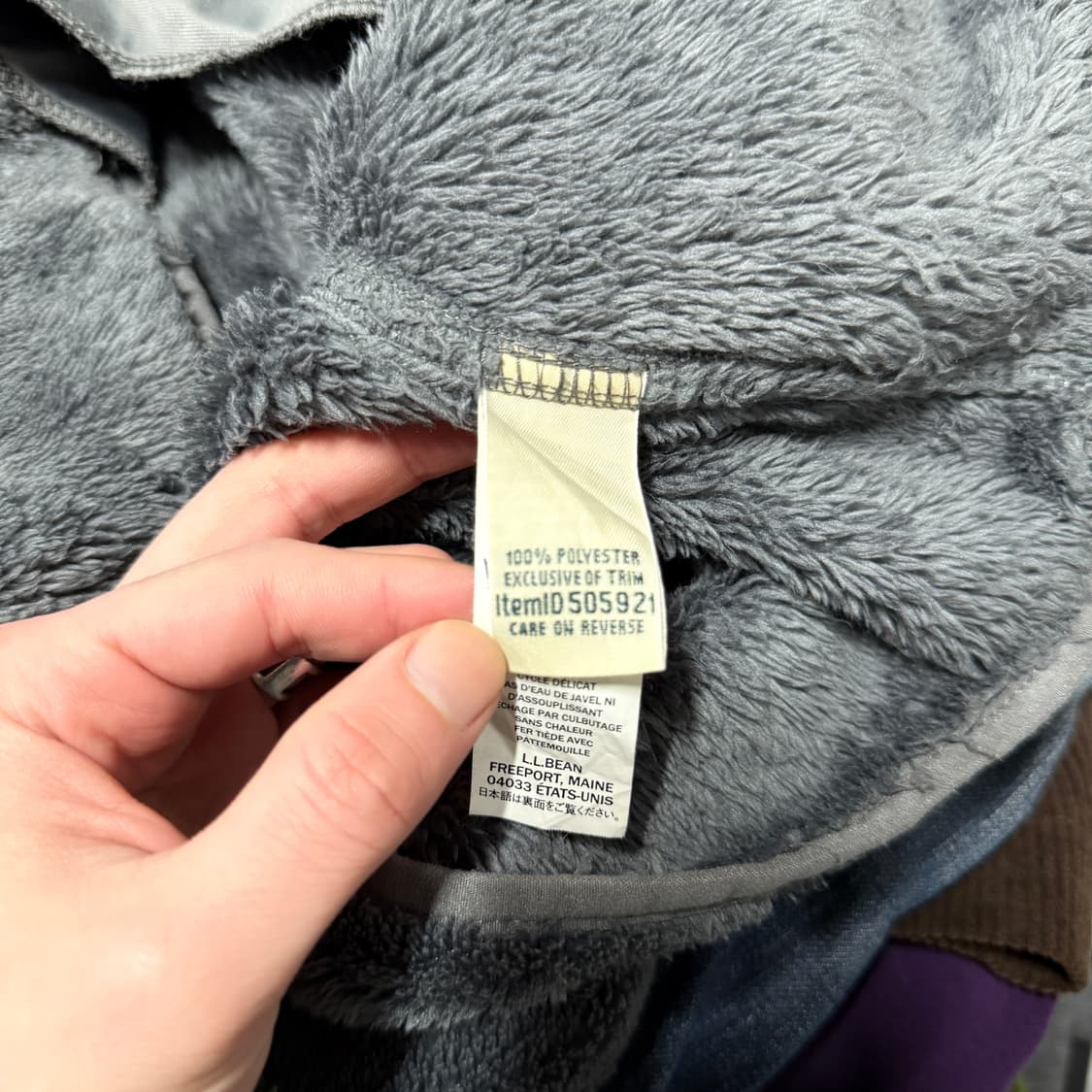 L.L.Bean 엘엘빈 플리스 스냅 풀오버 자켓 상품이미지7