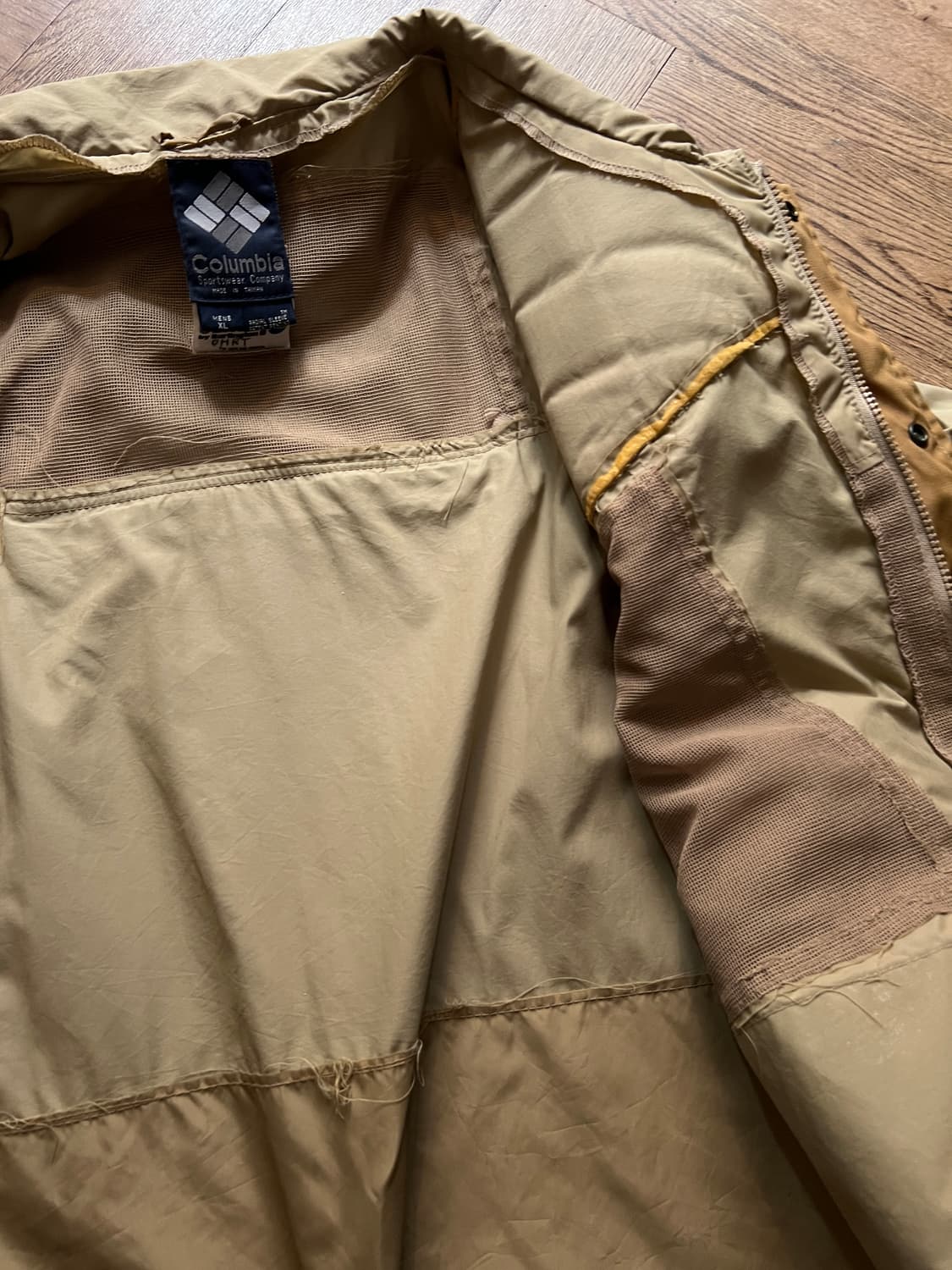 [XL]90's Columbia USA 컬럼비아 나일론 피싱 헌팅자켓 상품이미지6