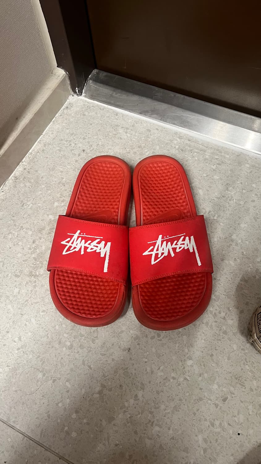 스투시 나이키 콜라보 슬리퍼 정품 사이즈 240 상품이미지2