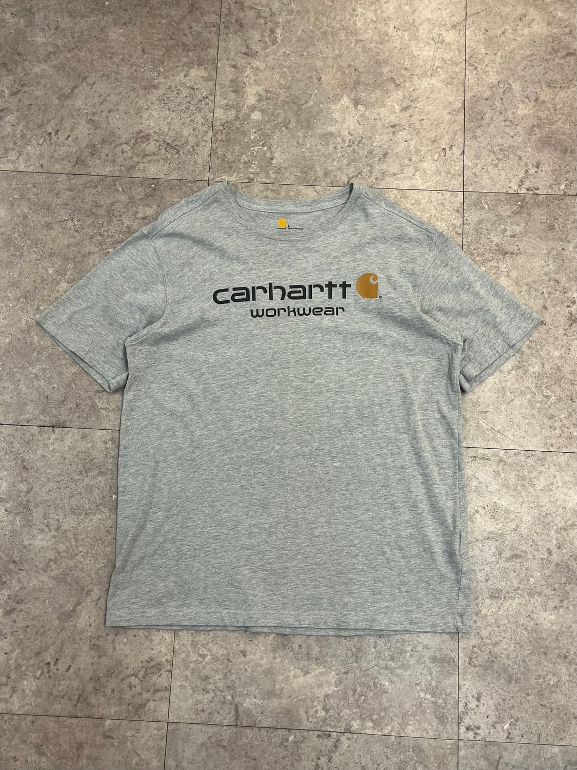 칼하트 워크웨어 로고 반팔티 그레이 L #csz3635 상품이미지4