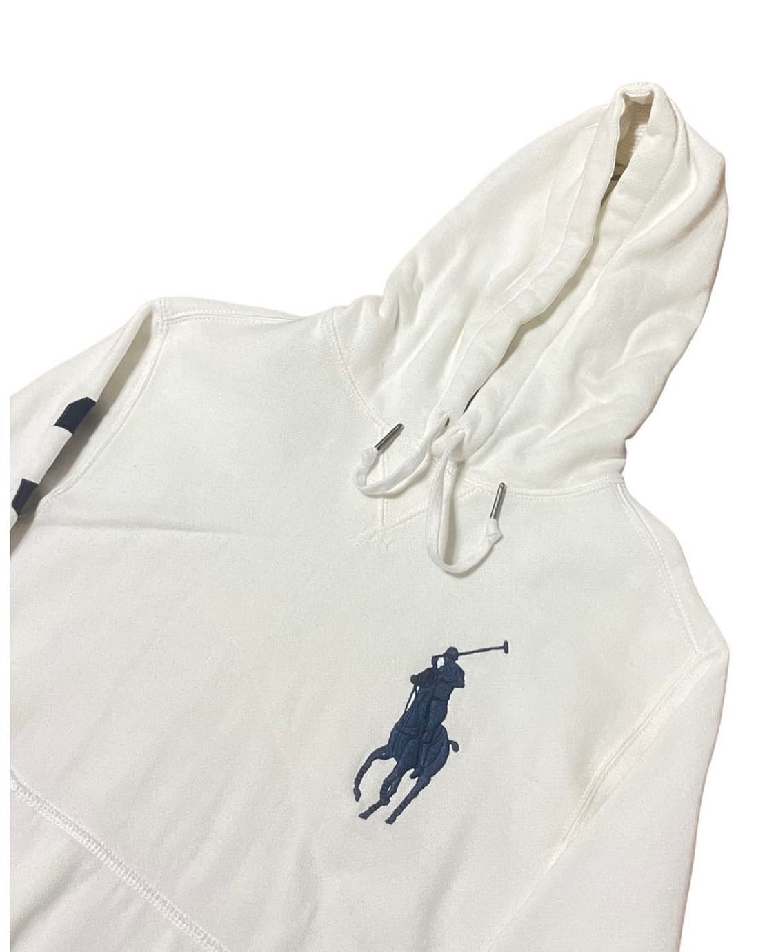 폴로 빅로고 기모 후드티 (여성제품 상품이미지3