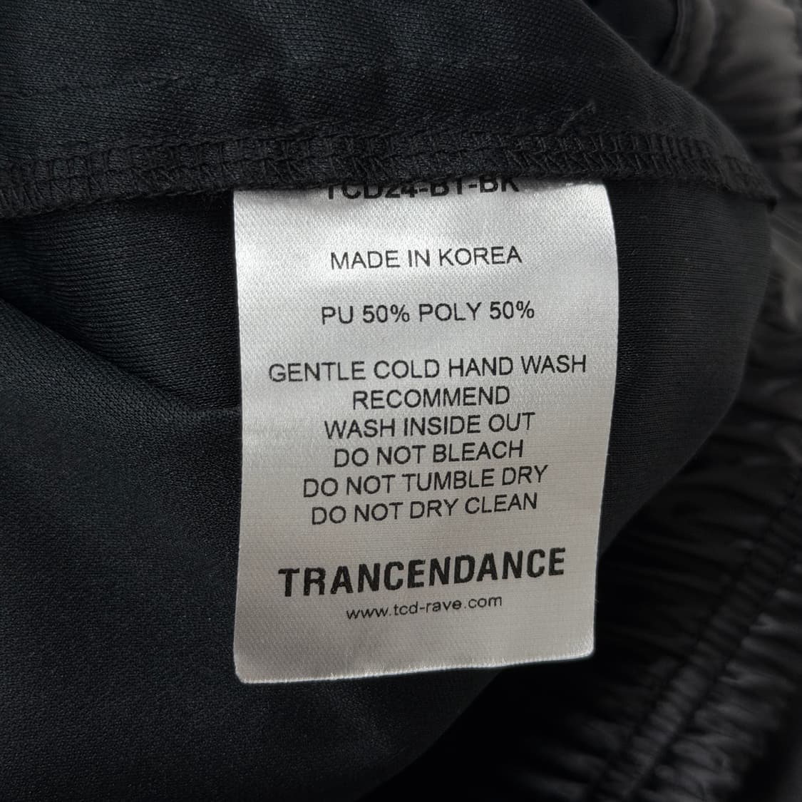 트랜센댄스 부츠컷 팬츠 바지 블랙 상품이미지6