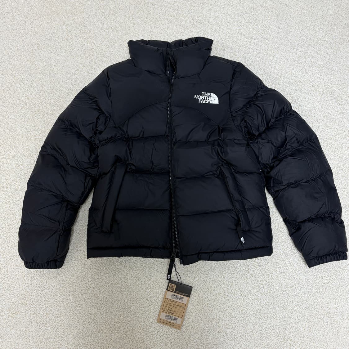 노스페이스 블랙 패딩 새상품 S 상품이미지1