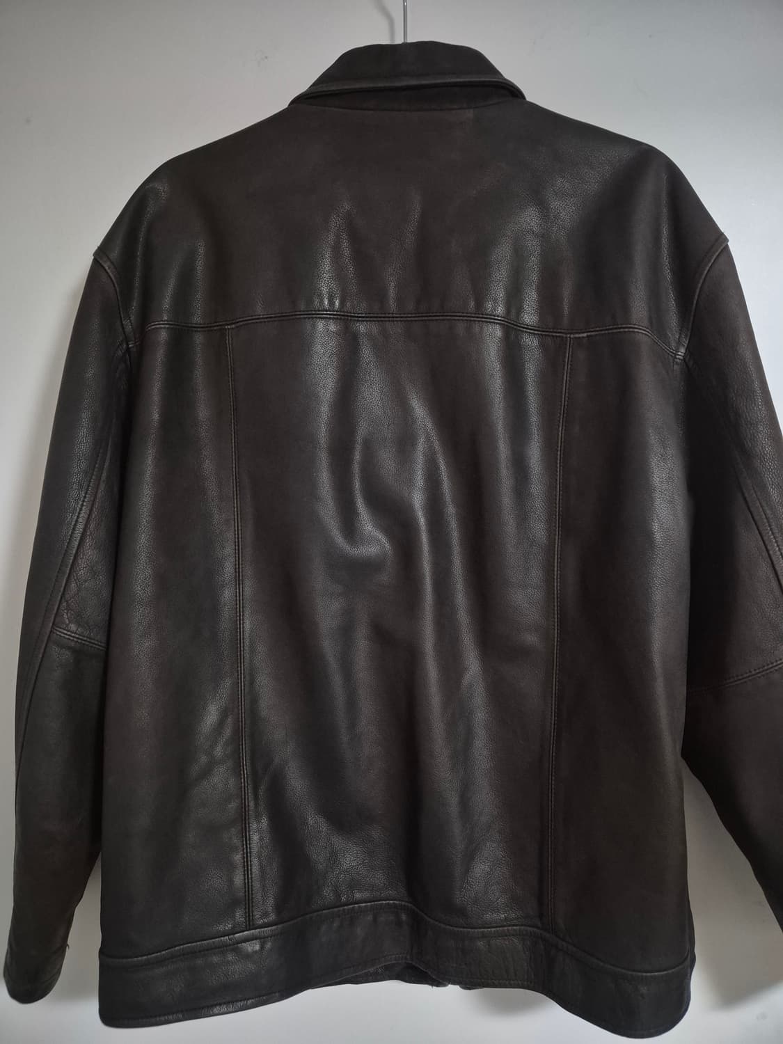 LEE 90s 브라운 소가죽 자켓 Xl 상품이미지2