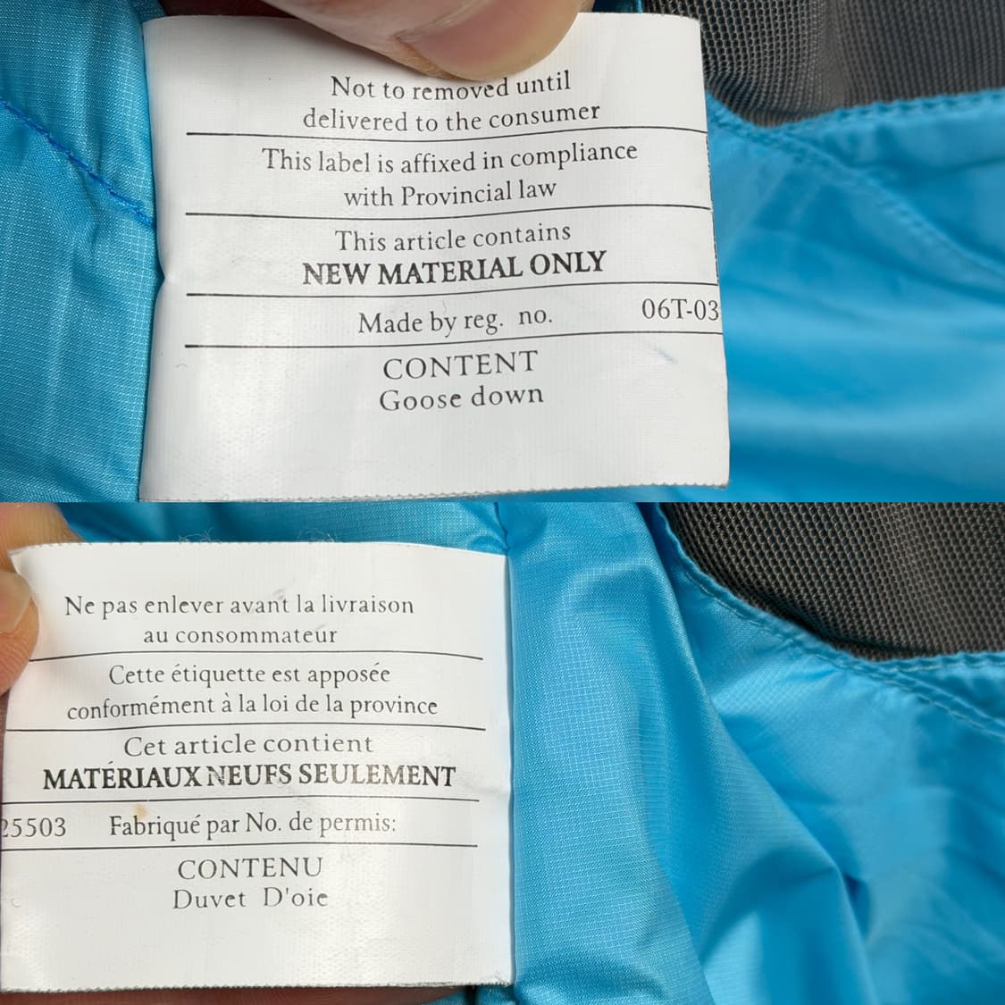 Patagonia 파타고니아 구스다운 경량패딩 블루 S 상품이미지10