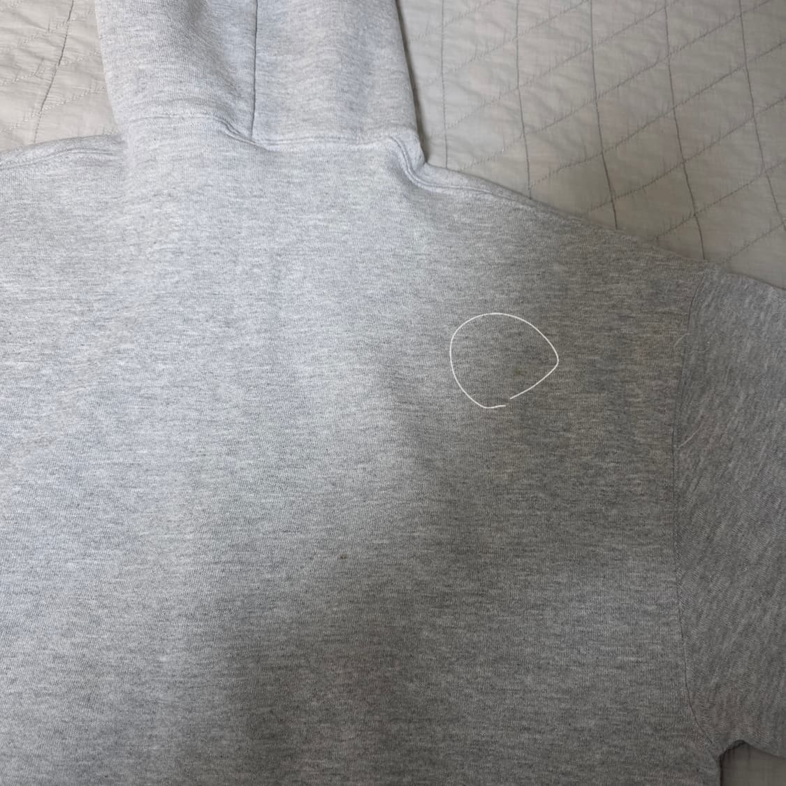 [L] 90s USA 빈티지 러셀 애슬레틱 후드집업 헤더그레이 상품이미지6