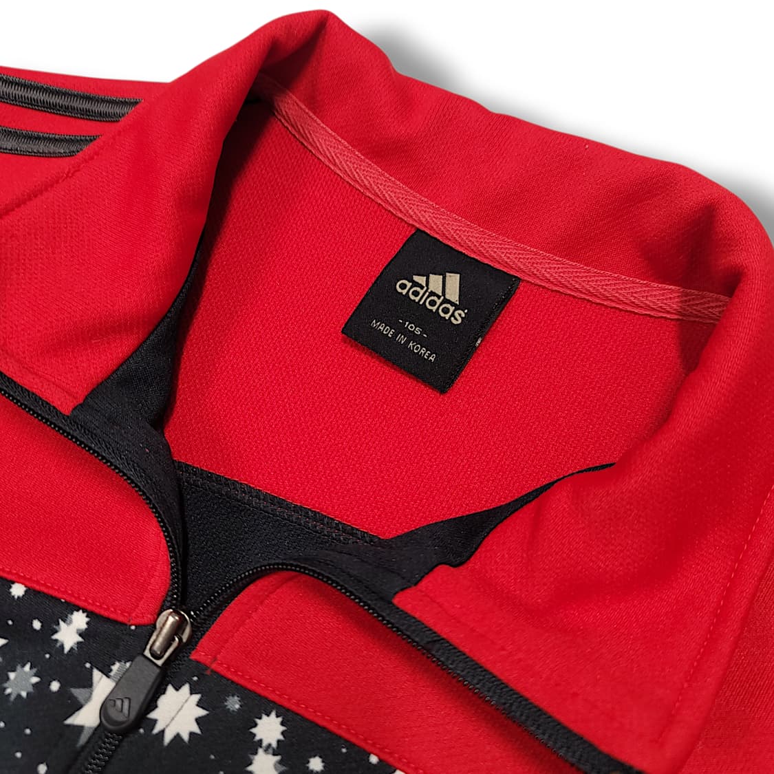 [105] 아디다스 레드 00s 스타패턴 니트 트랙탑 져지 상품이미지9