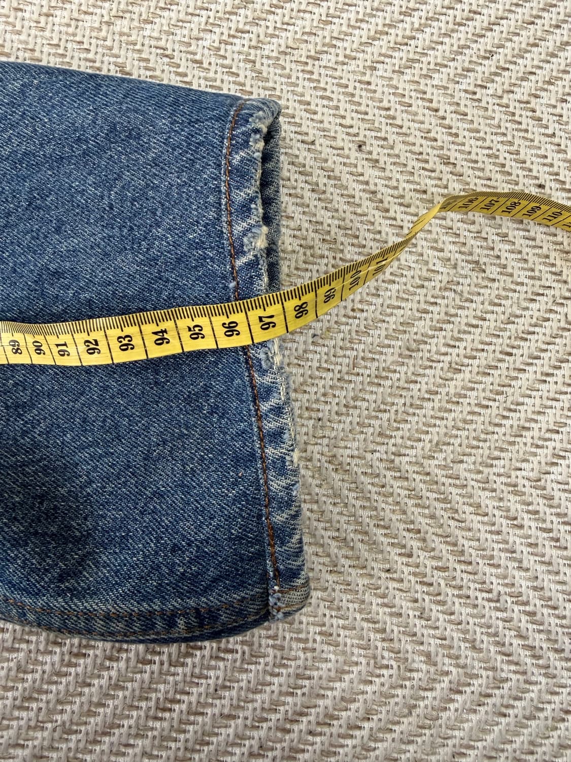 정품) 산드로옴므 로고 데님 청바지 32 상품이미지8