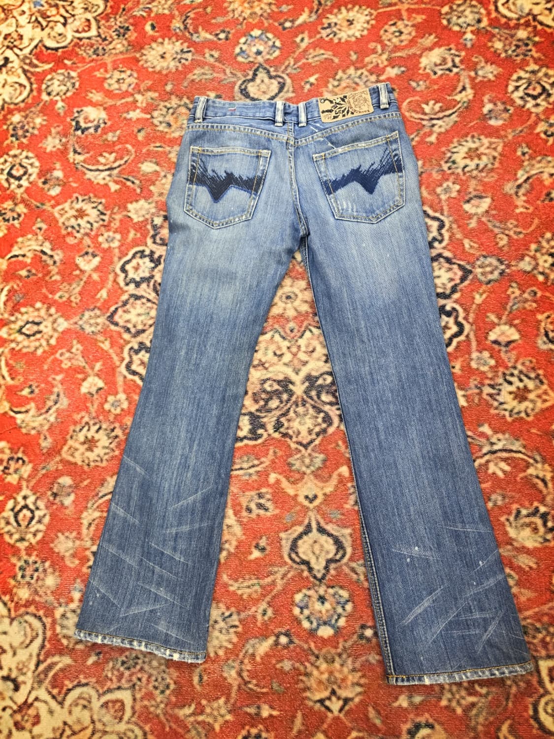 디젤(Diesel) 자탄(Zathan)부츠컷 데님팬츠 상품이미지1