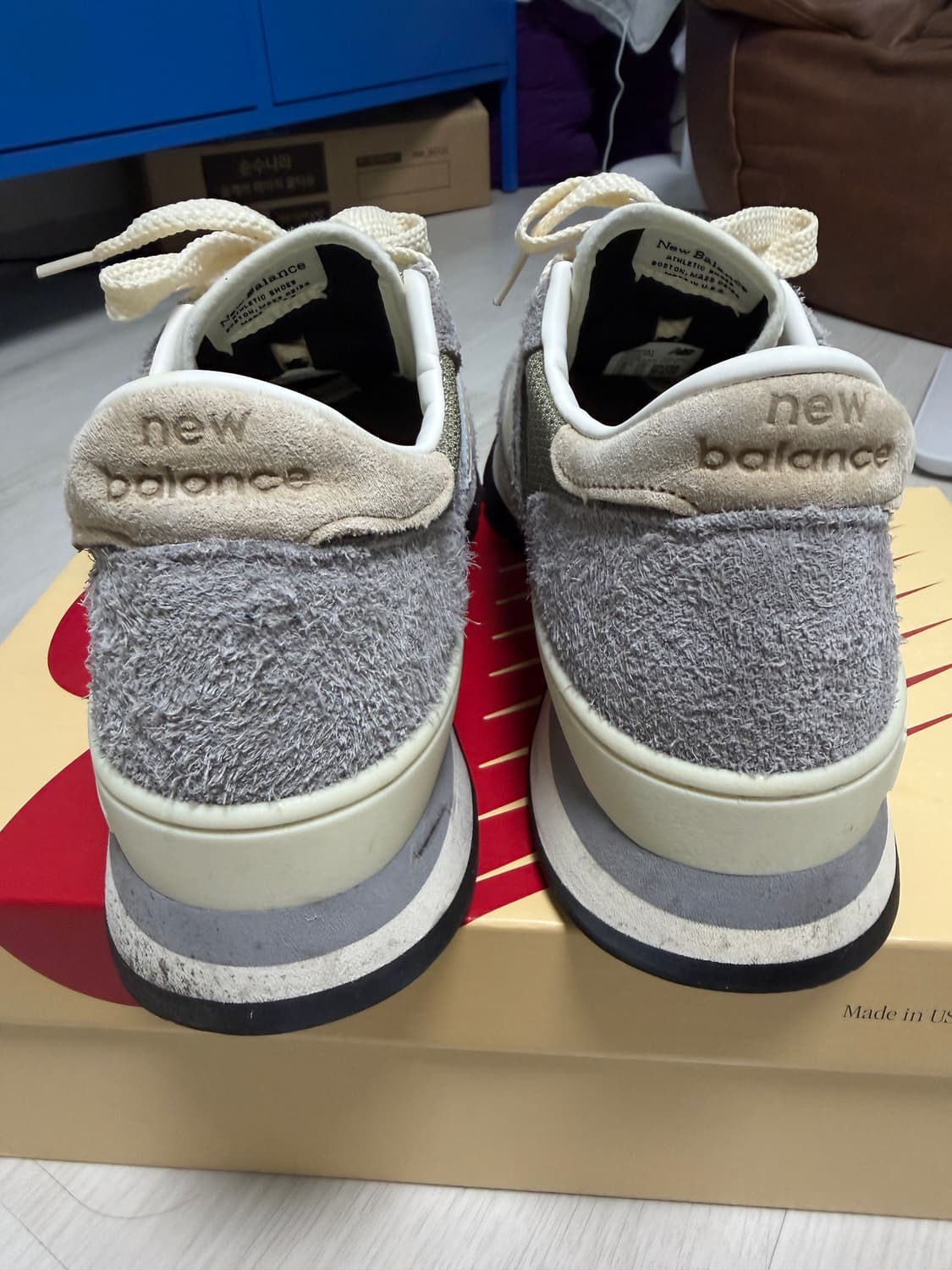 뉴발란스 m990v1 마블헤드 인센스 상품이미지5