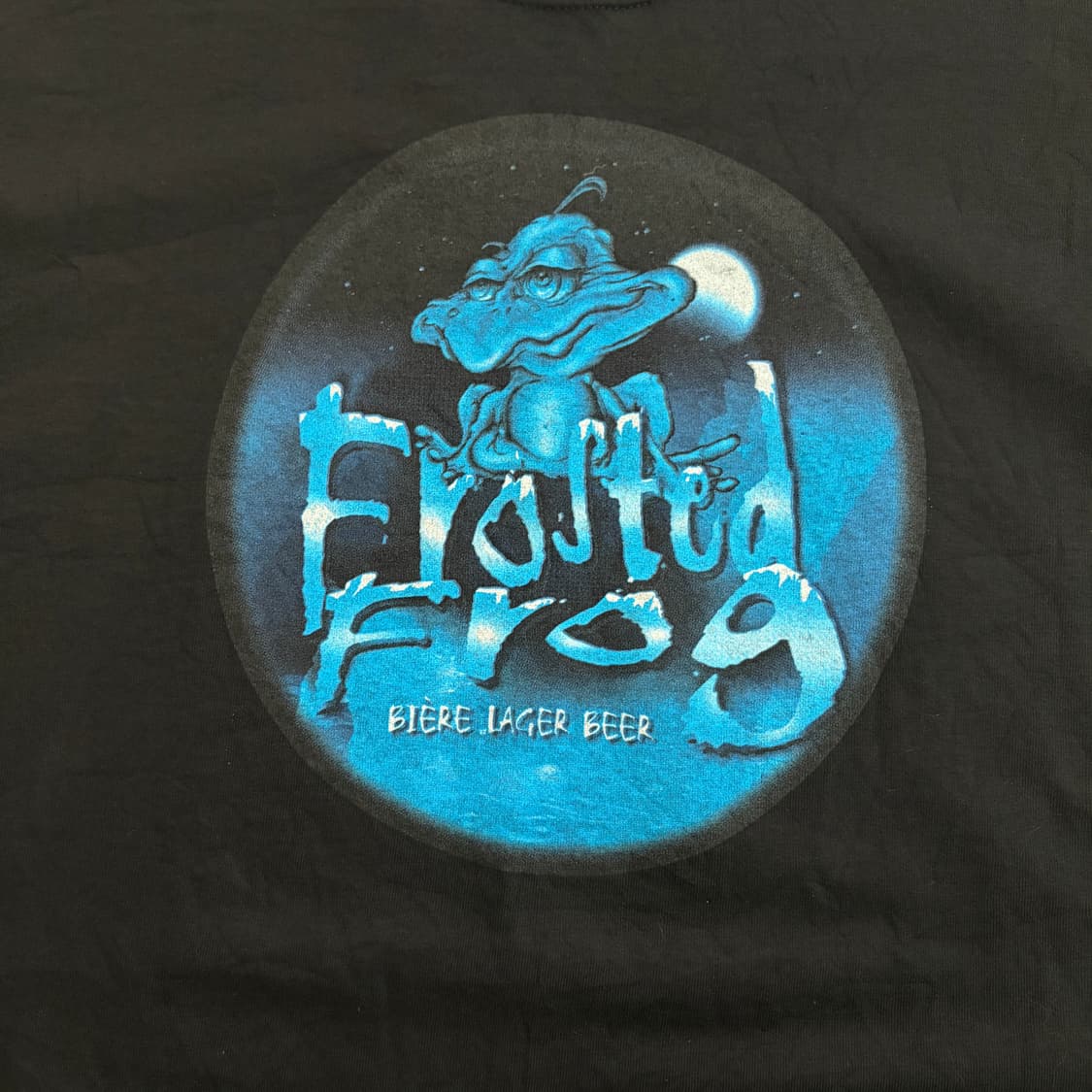 Halifax Frosted Frog 라거 빈티지 반팔티 L 상품이미지5