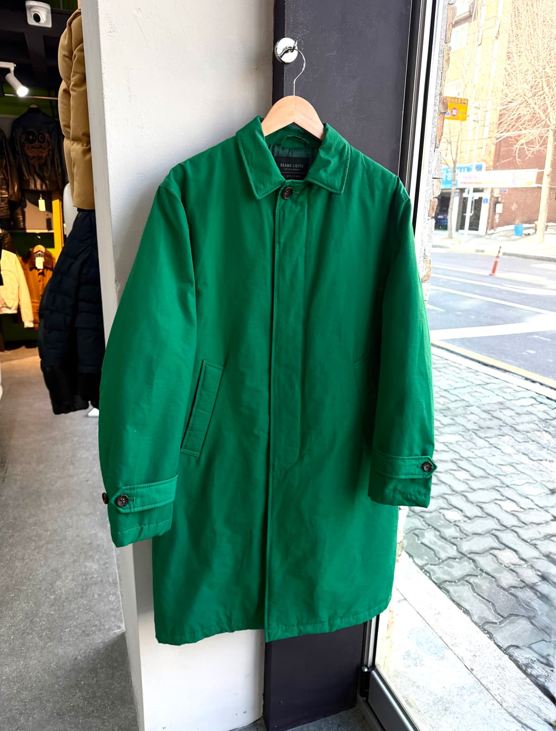 L/ 빔즈 그로그랭 피쉬테일 기능성 패딩 맥코트 상품이미지2