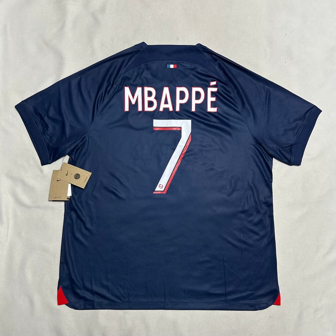 2XL 새상품 나이키 파리생제르망 23-24시즌 No.7 음바페 유니폼 상품이미지2