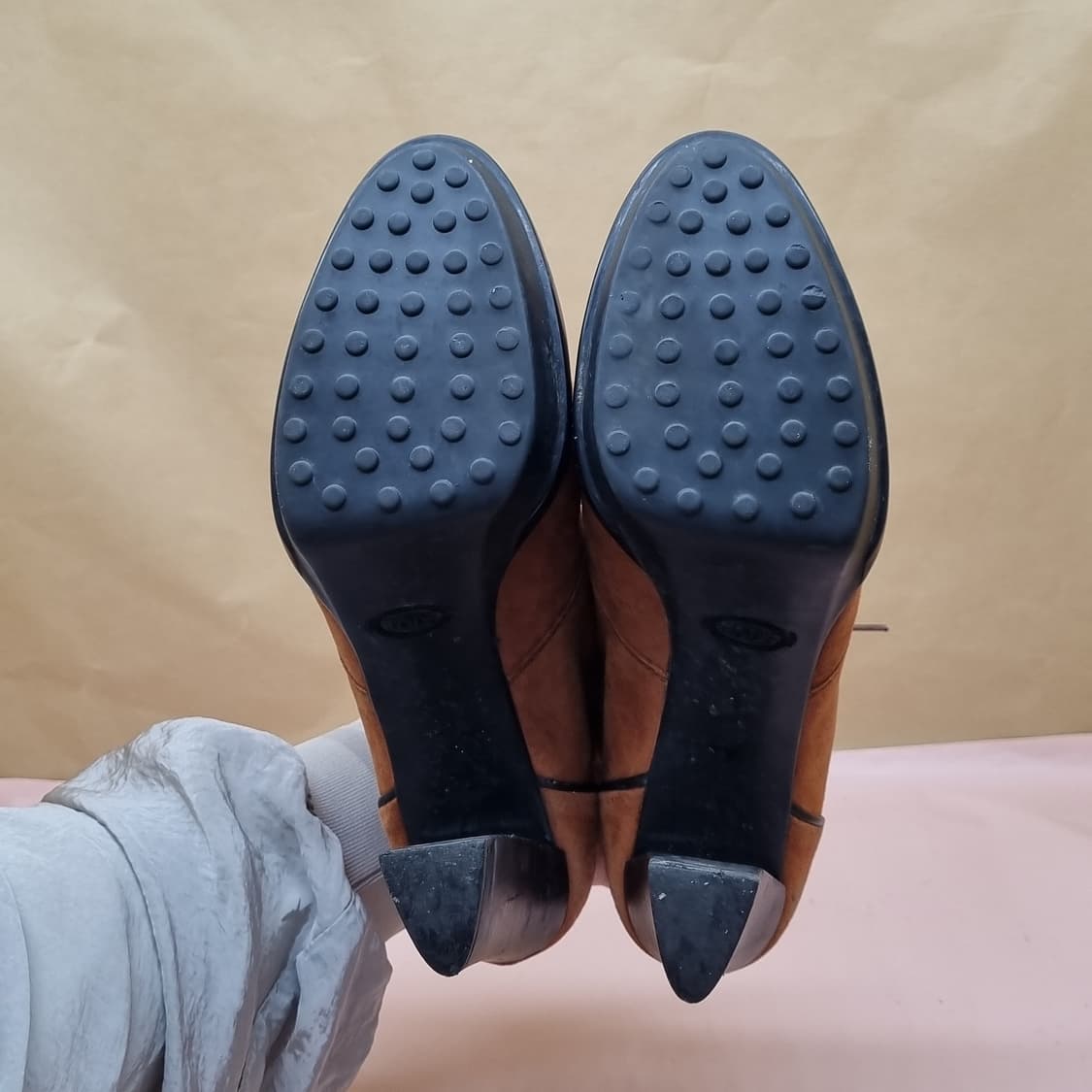 토즈 레이스업 여성부츠235 굽10 상품이미지3