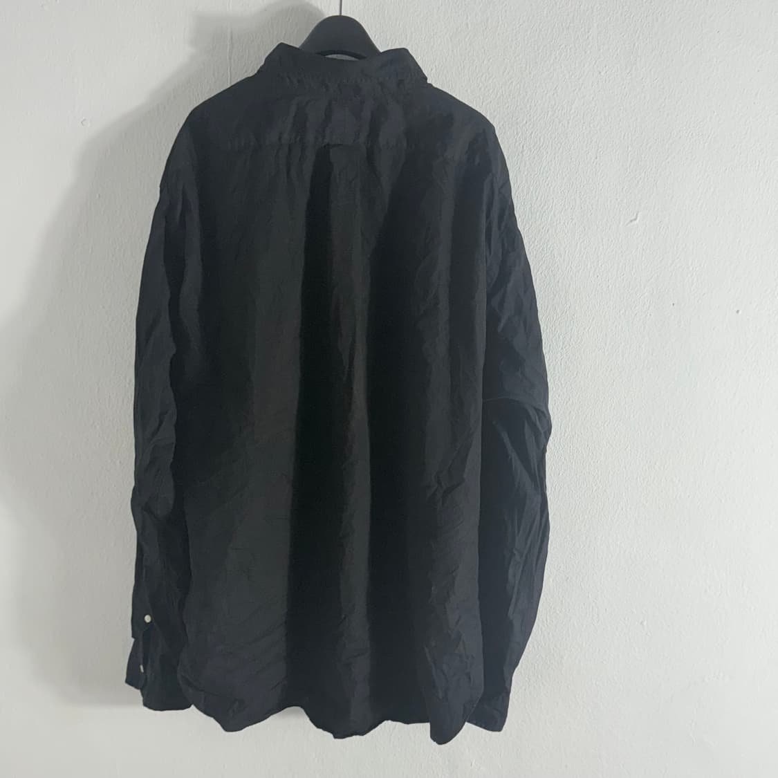 폴로 랄프로렌 클래식 오버핏 셔츠 블랙 XXL 상품이미지5