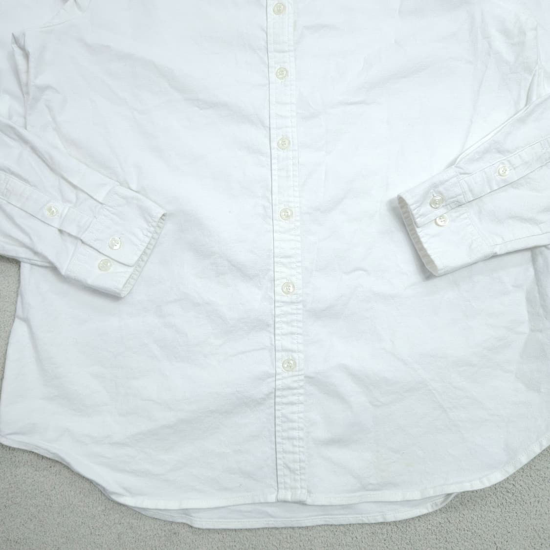 라코스테 옥스포드 화이트 셔츠 36 상품이미지4