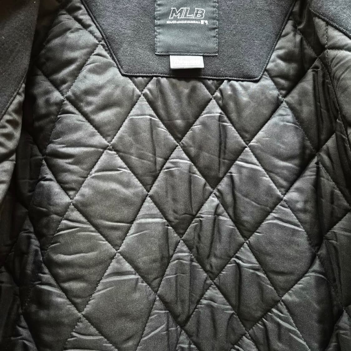 MLB 뉴욕양키즈 블랙 바시티 자켓 상품이미지3