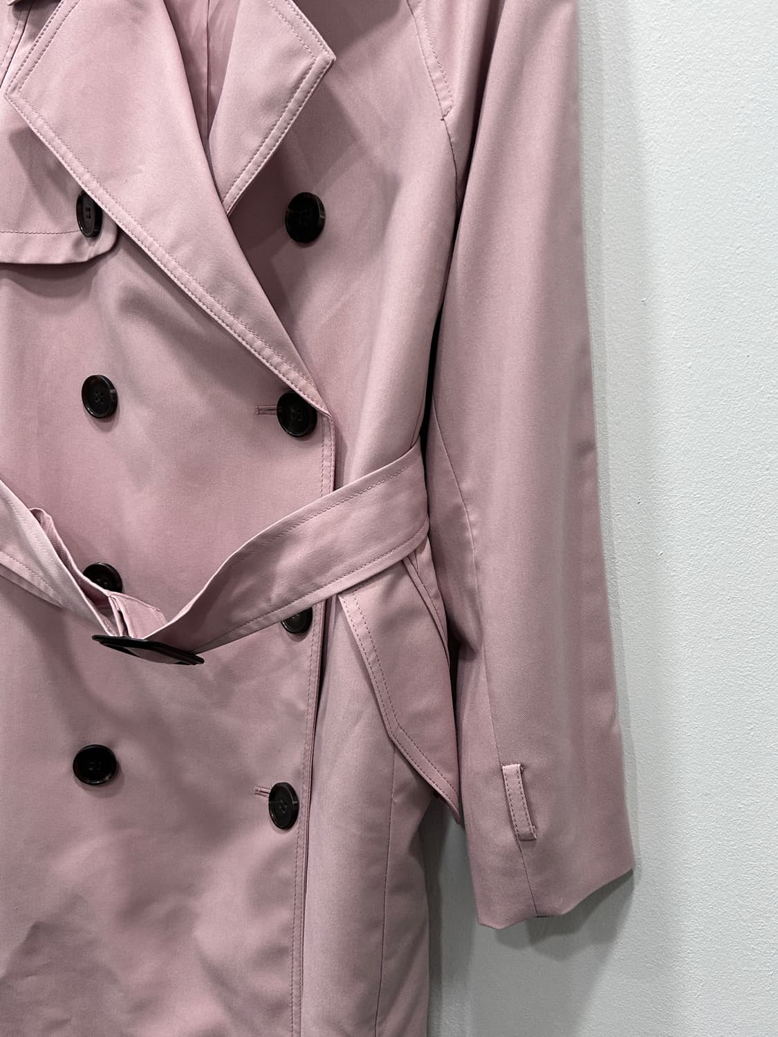 [55] 리스트 LIST 연핑크 트렌치코트 오피스룩 여성 55사이즈 상품이미지5
