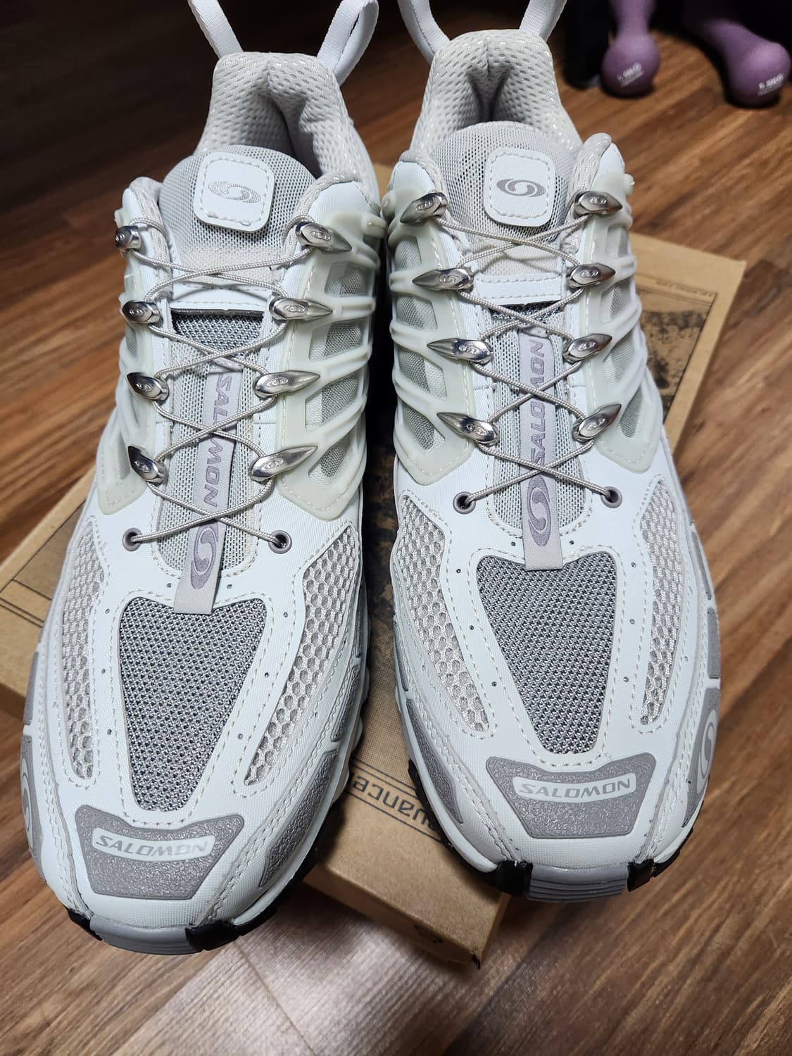 살로몬 acs pro adv 메탈 프로스트 그레이  상품이미지3