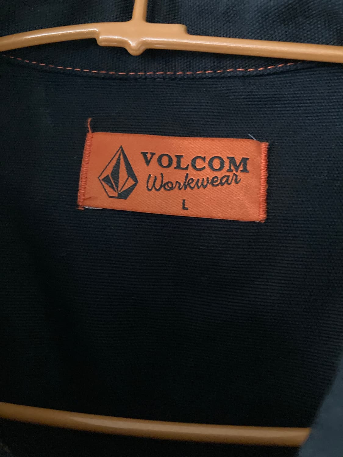 볼컴 워크웨어 블랙 셔츠 L 상품이미지2