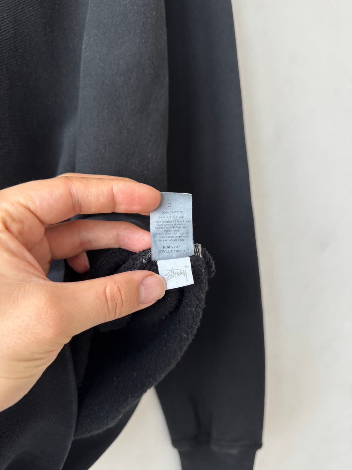 스투시 로고 맨투맨 상품이미지4