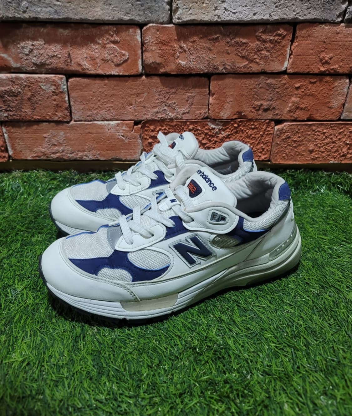 뉴발란스 992  MADE IN USA 화이트 네이비 275 상품이미지7