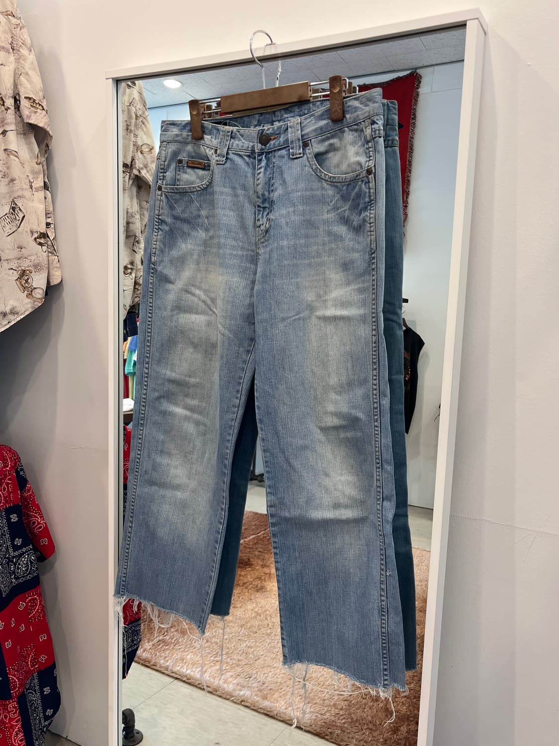 Wrangler 랭글러 컷오프 데님 팬츠 (33-34inch) 상품이미지1