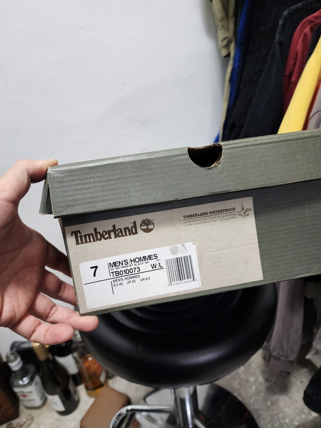 (새상품) 팀버랜드 7인치 블랙 부츠 상품이미지10