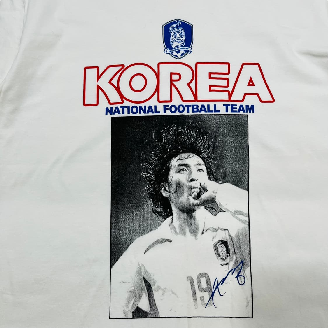 FIFA 2002 대한민국 국대 안정환 반팔 티셔츠 상품이미지4